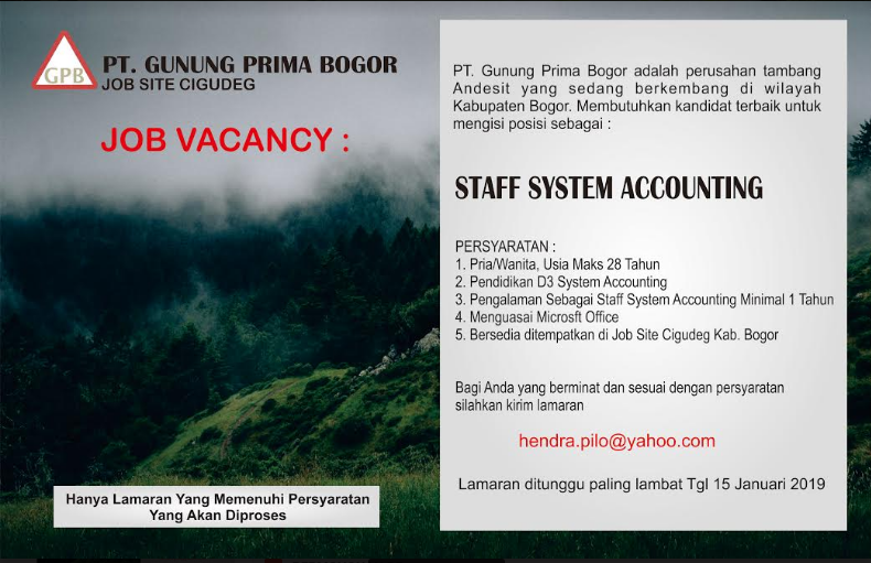 Staff System Accounting