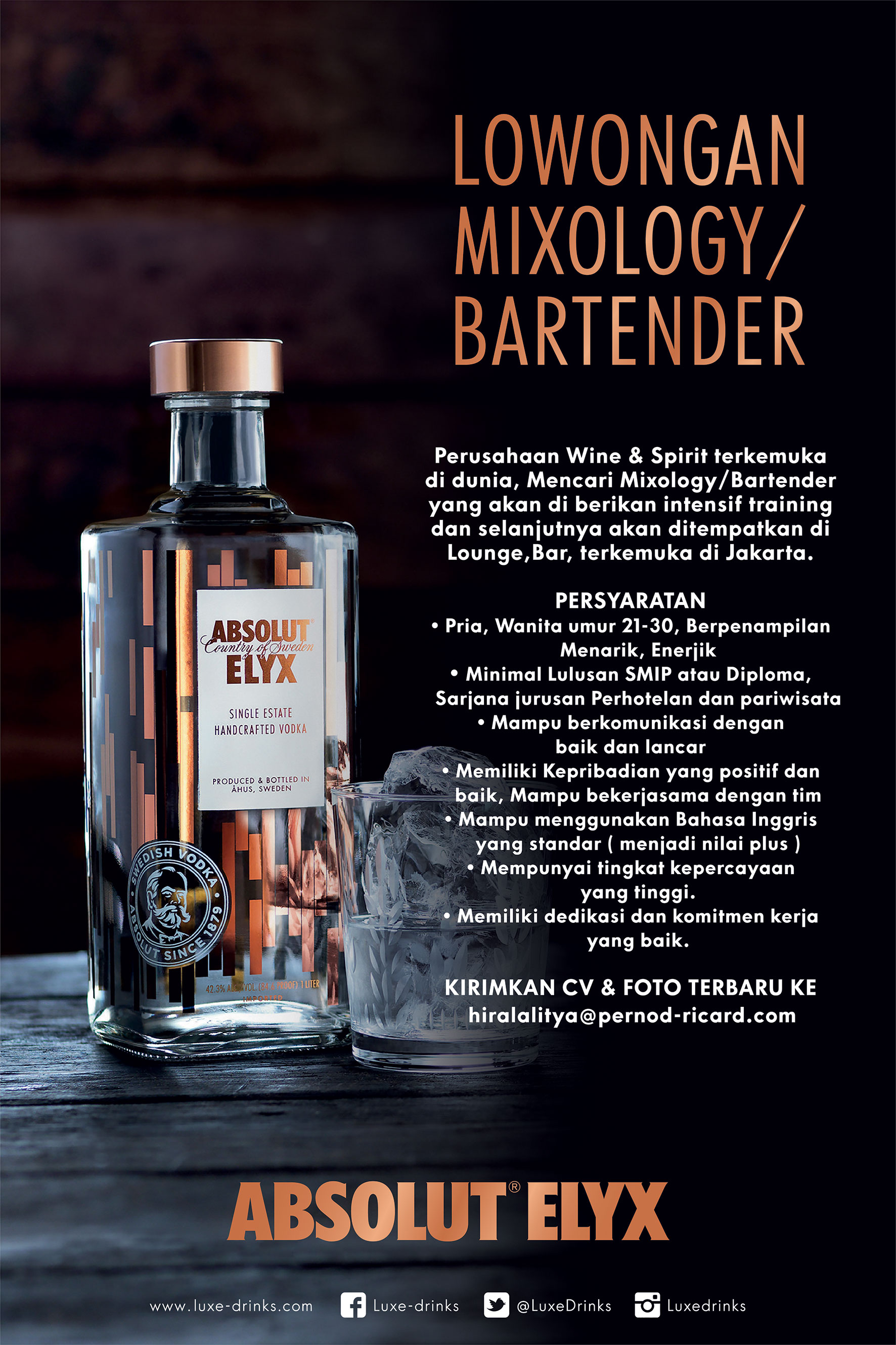 Mixology/Bartender