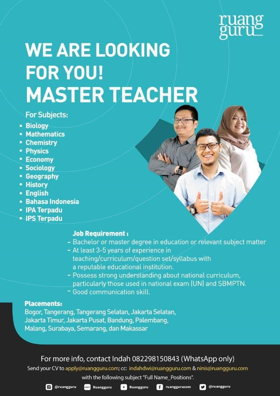 Master Teacher