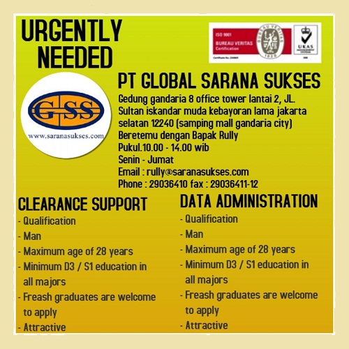 Clearance Support & Data Adm