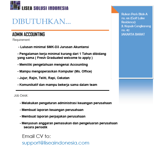 Admin accounting