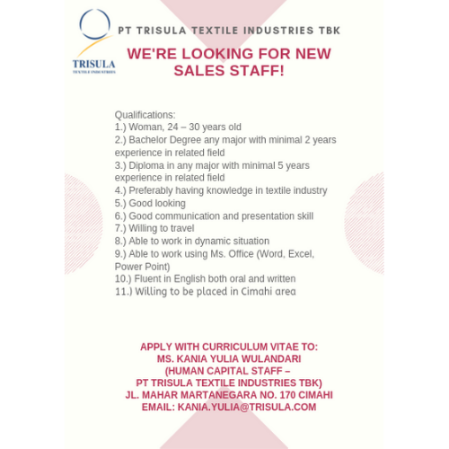 Sales Staff