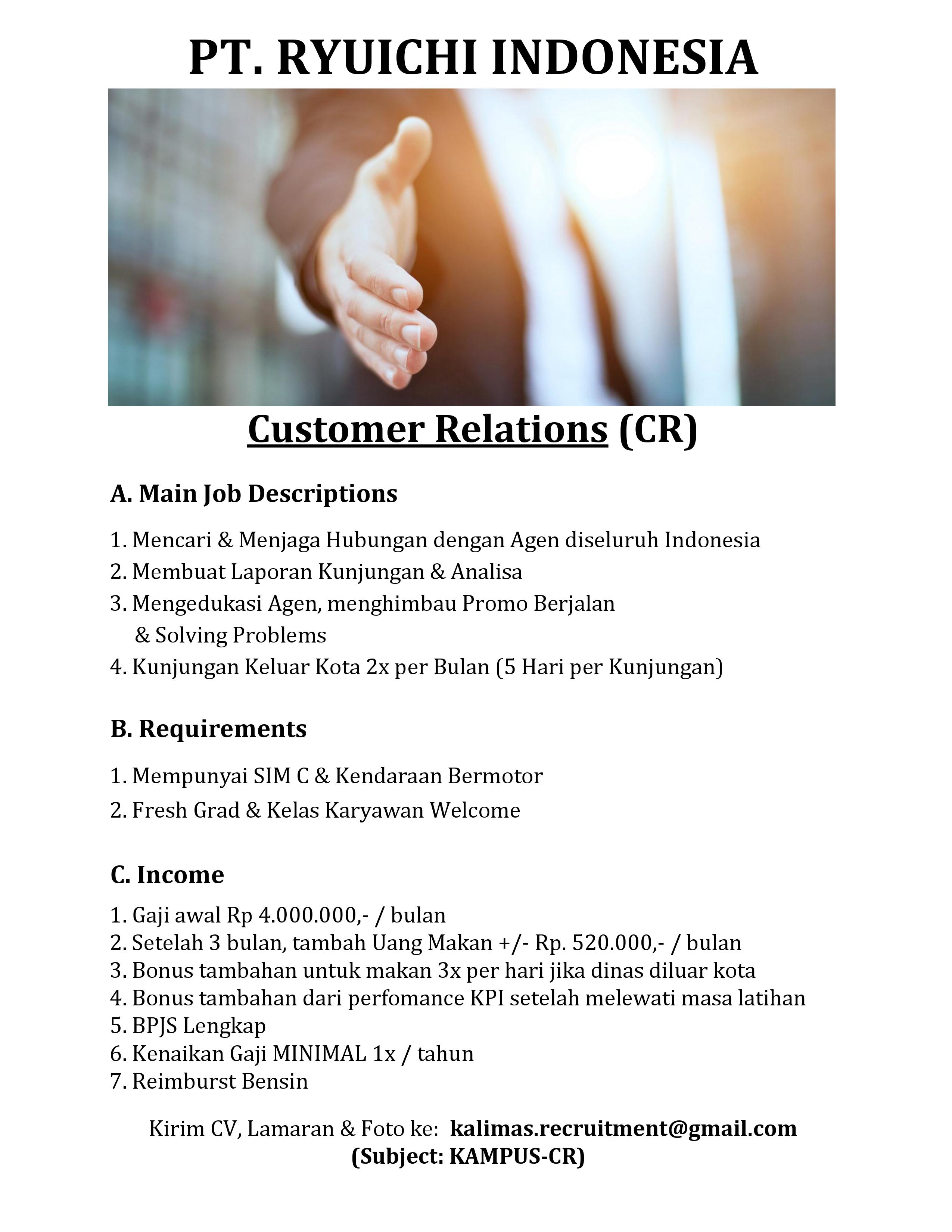 Customer Relations