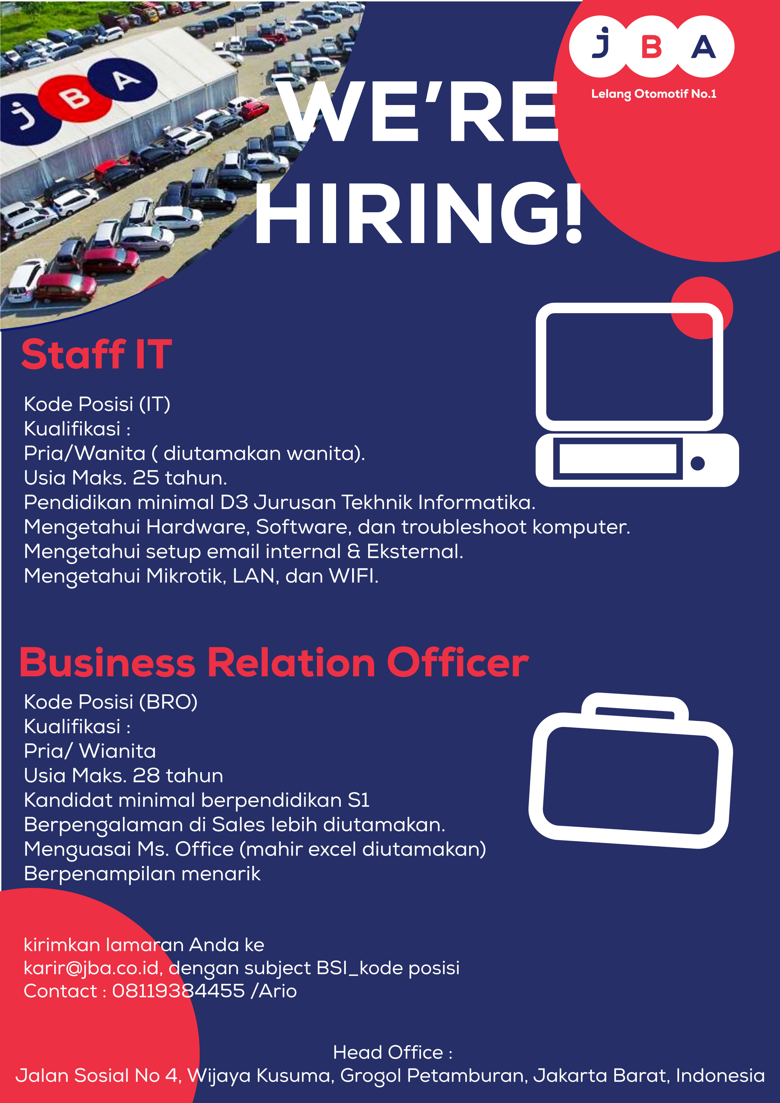 Business Relation Officer (BRO)