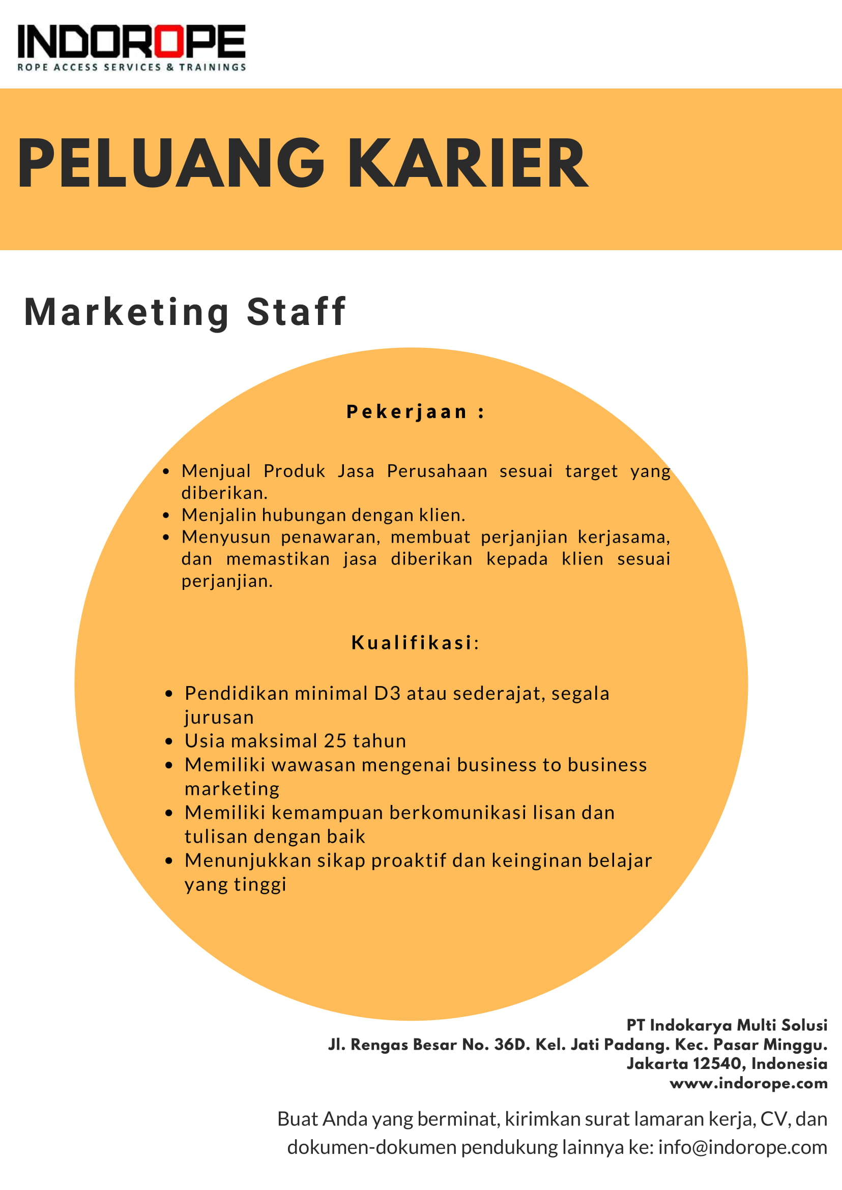 Marketing Staff
