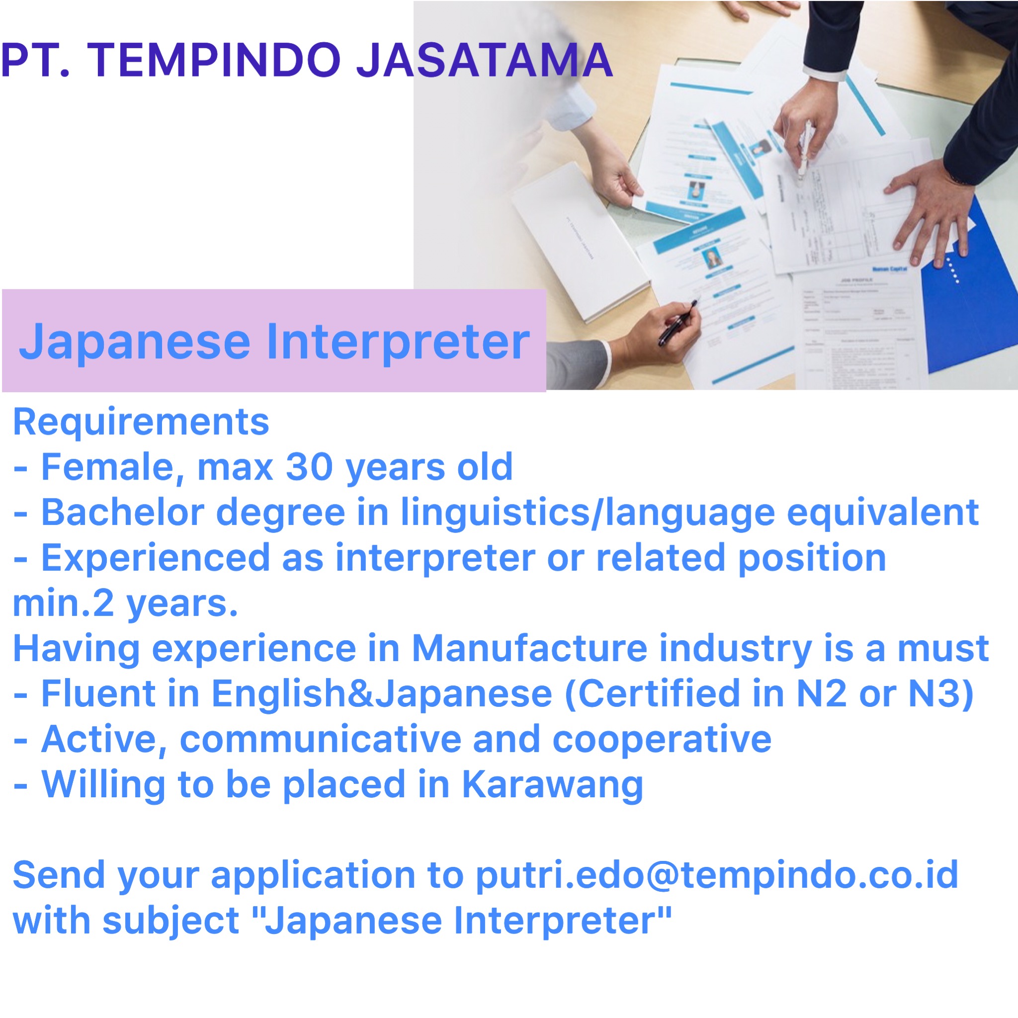 Japanes Interpreter