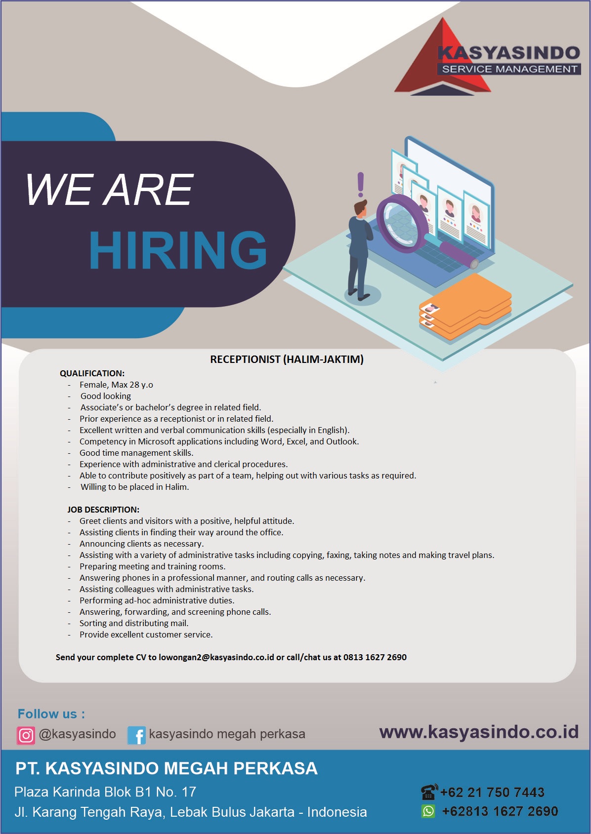 Receptionist