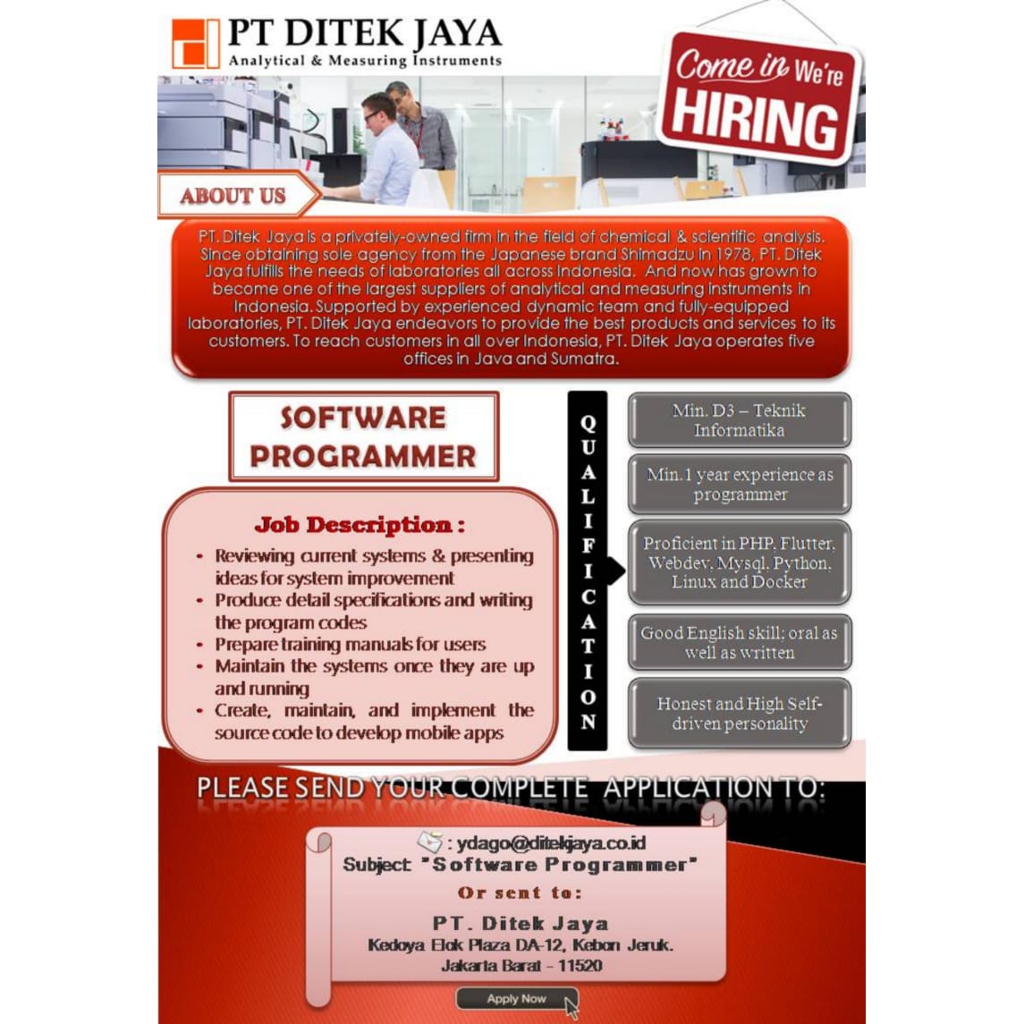Software Programmer