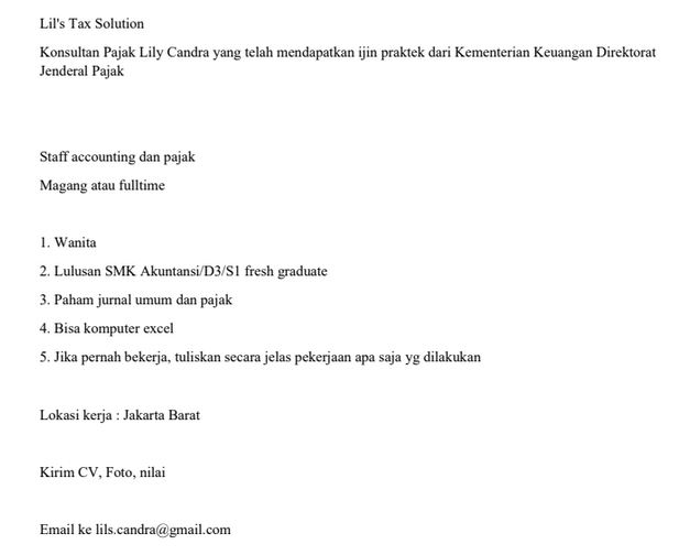 Staff Accounting and Tax