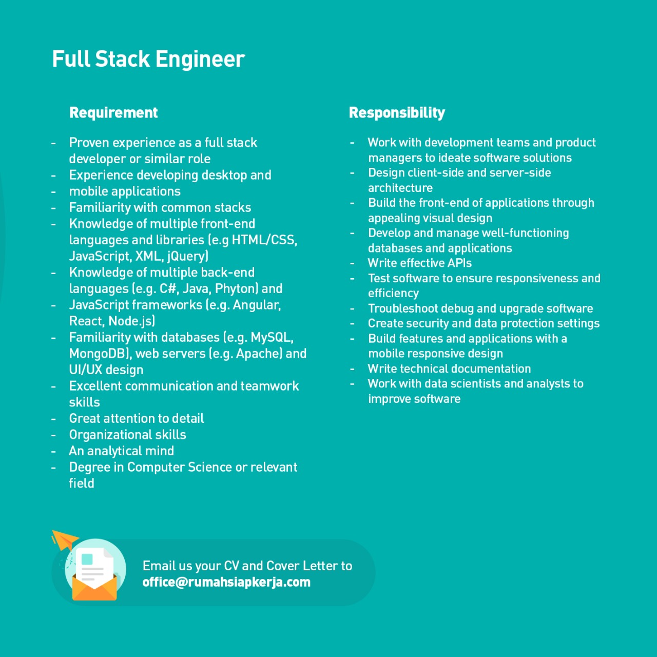 Full Stack Developer