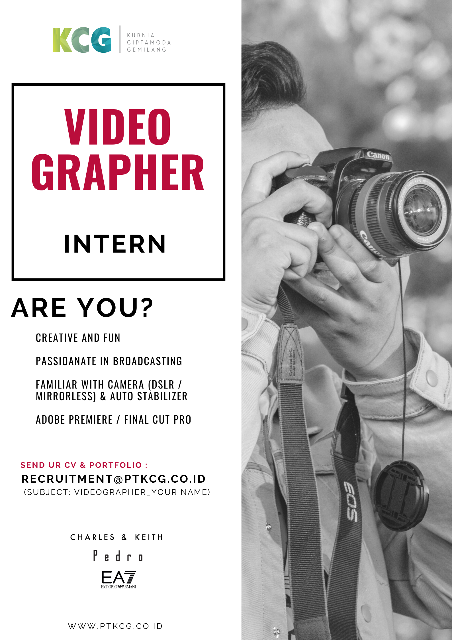 Internship Videographer