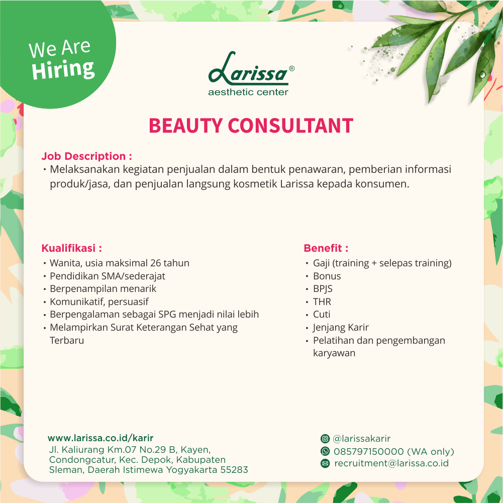 Beauty Consultant
