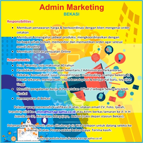 Admin Marketing