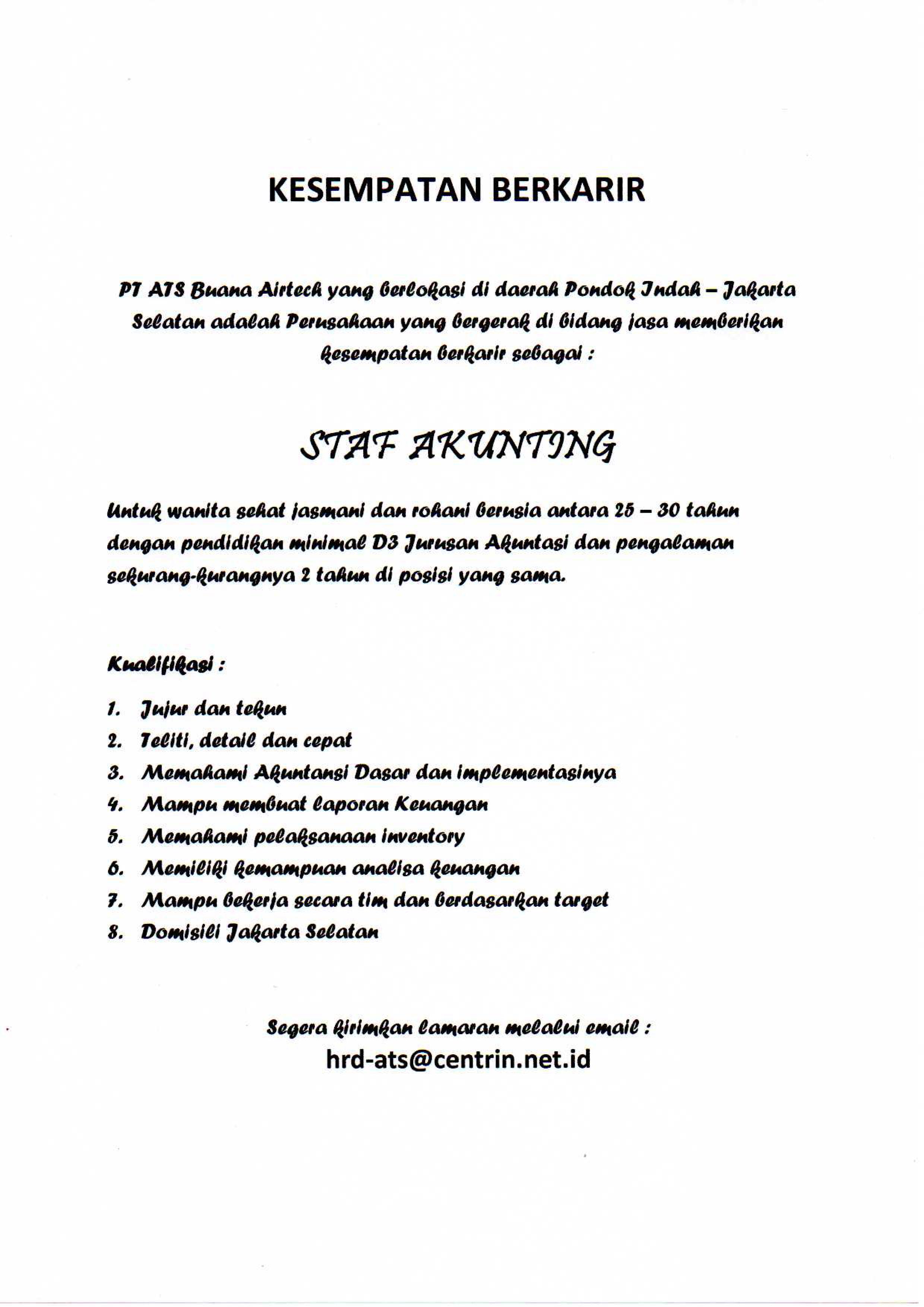 STAF AKUNTING
