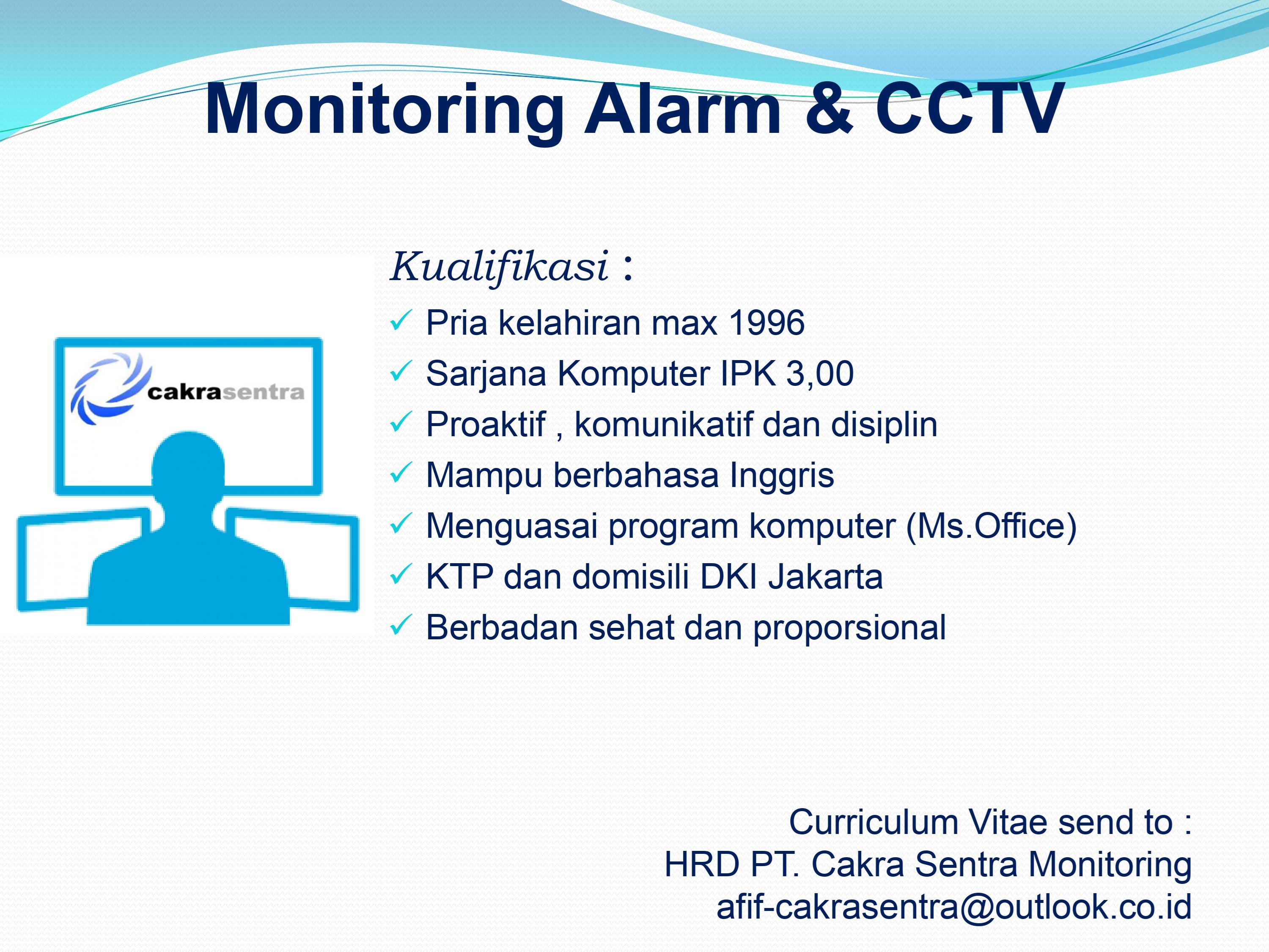 Monitoring Alarm & CCTV