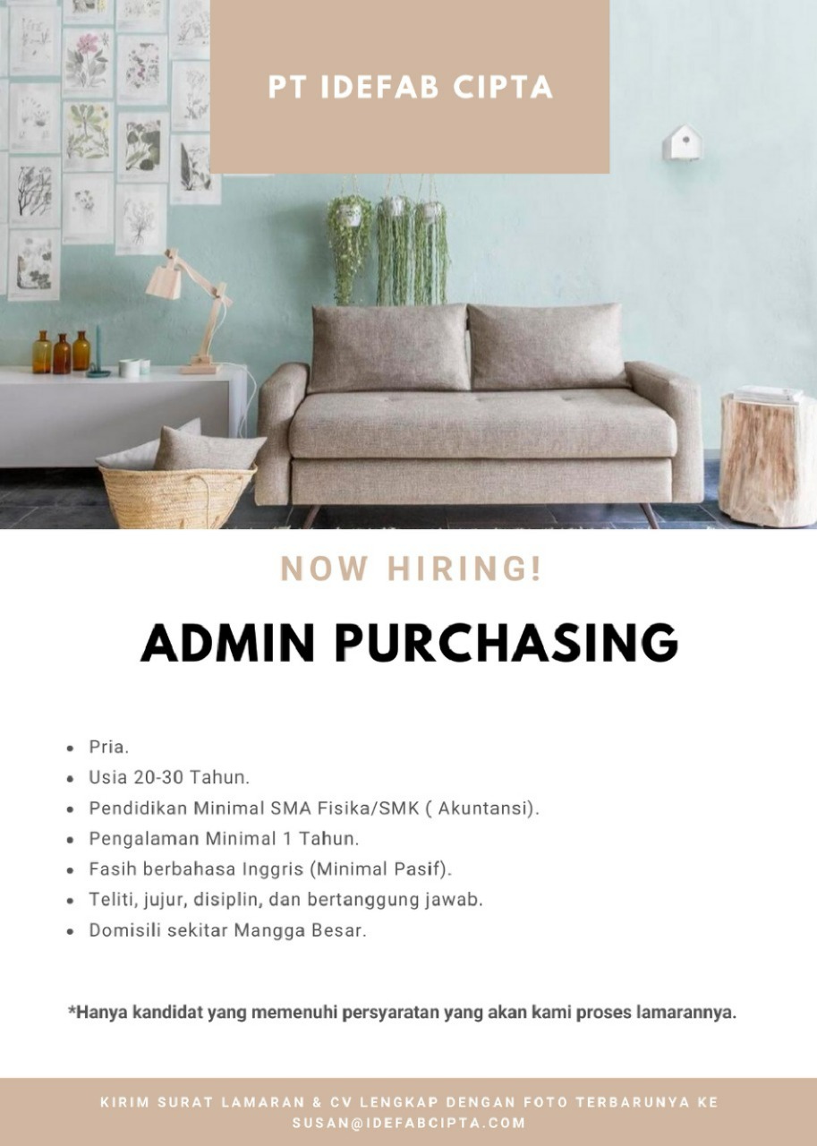 Admin Purchasing