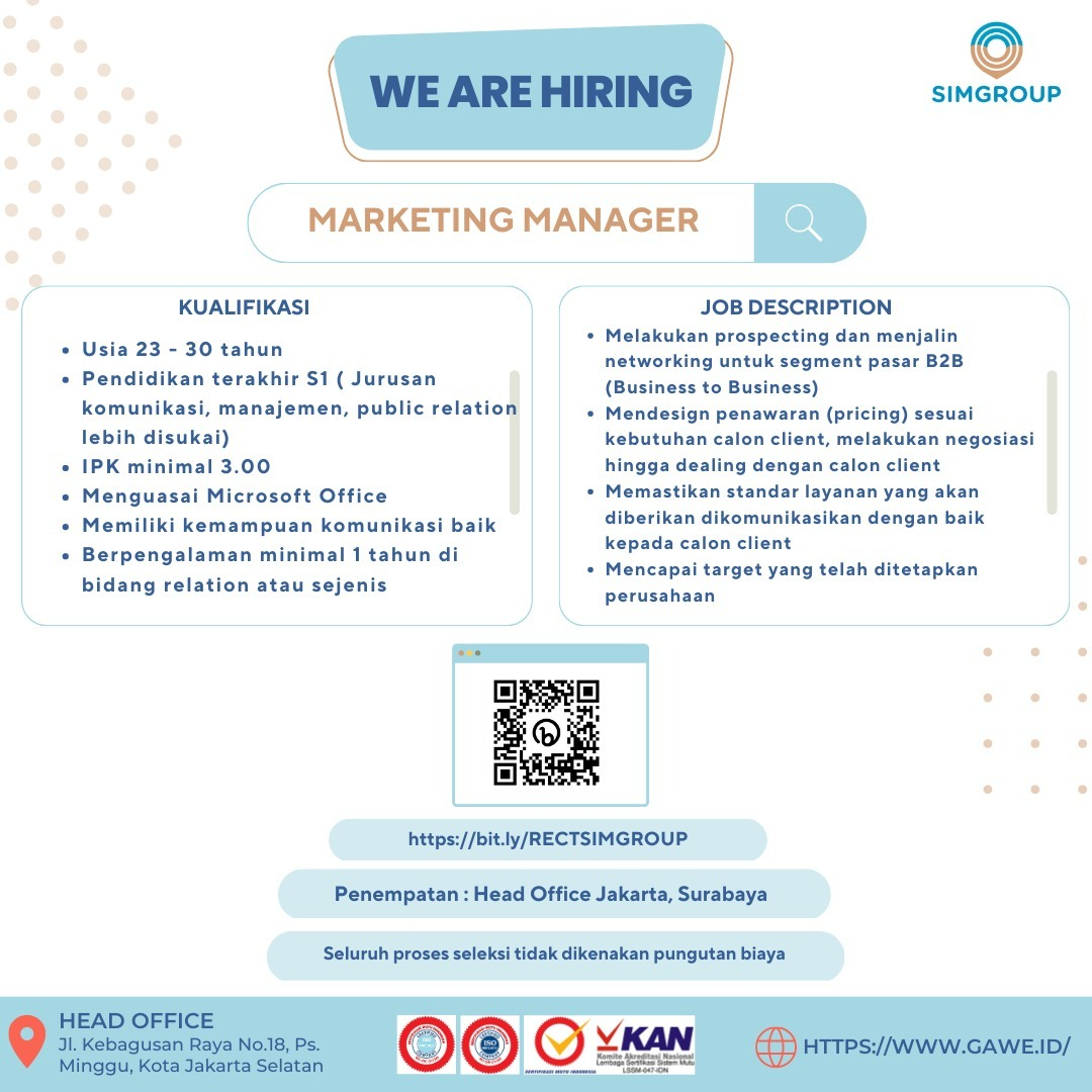Marketing Manager