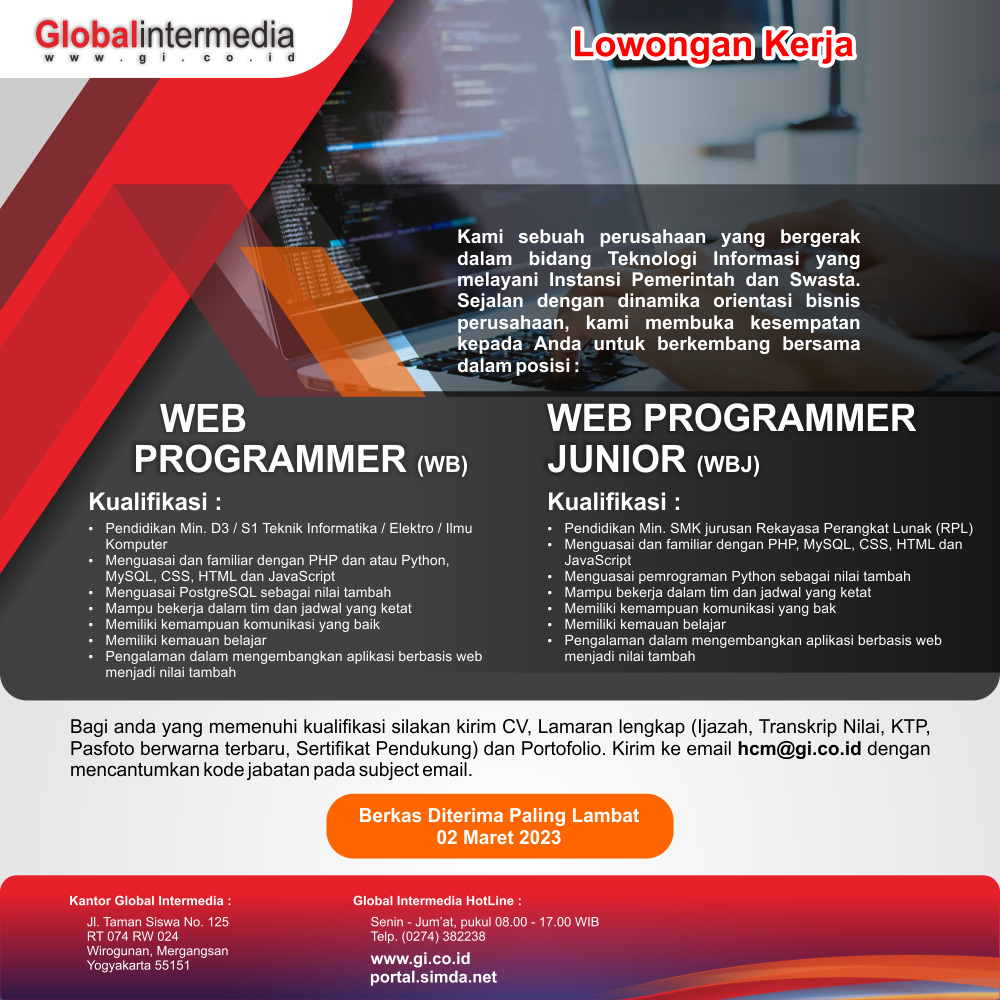 Web Programmer