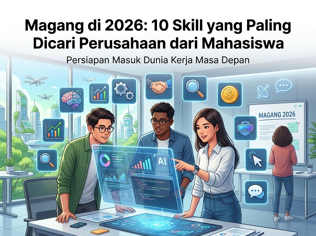 Magang di 2026: 10 Skill yang Paling Dicari Perusahaan dari Mahasiswa
