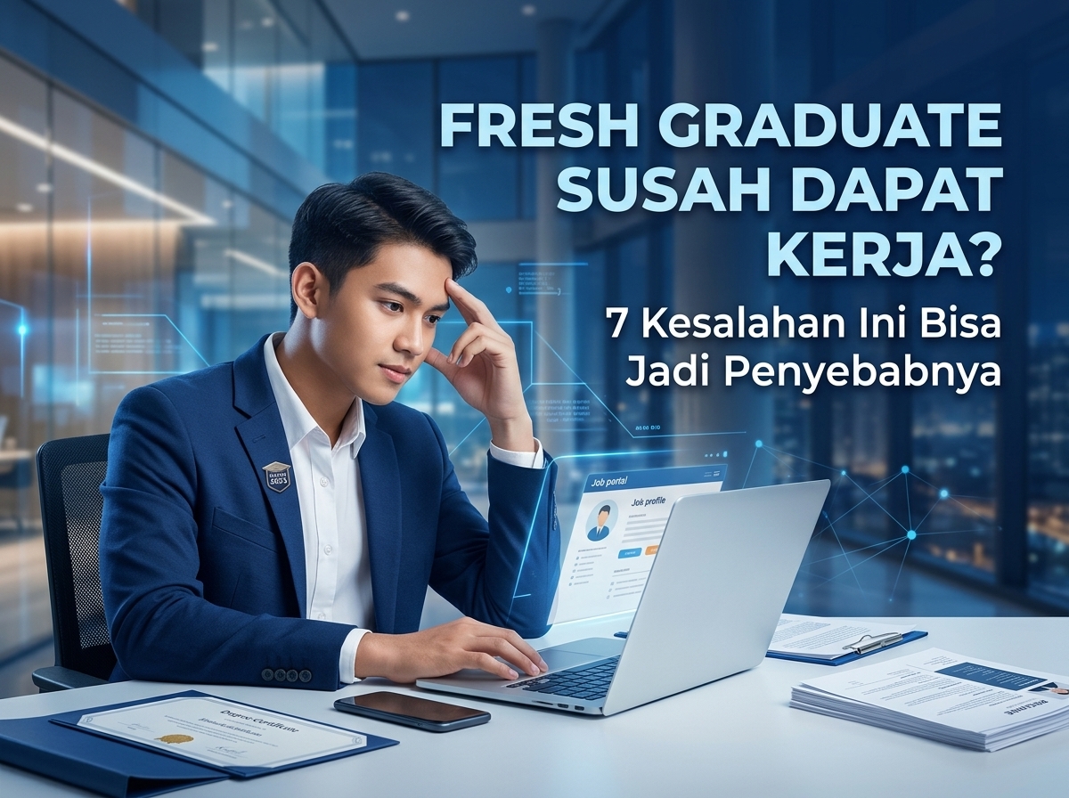 Fresh Graduate Susah Dapat Kerja? 7 Kesalahan Ini Bisa Jadi Penyebabnya