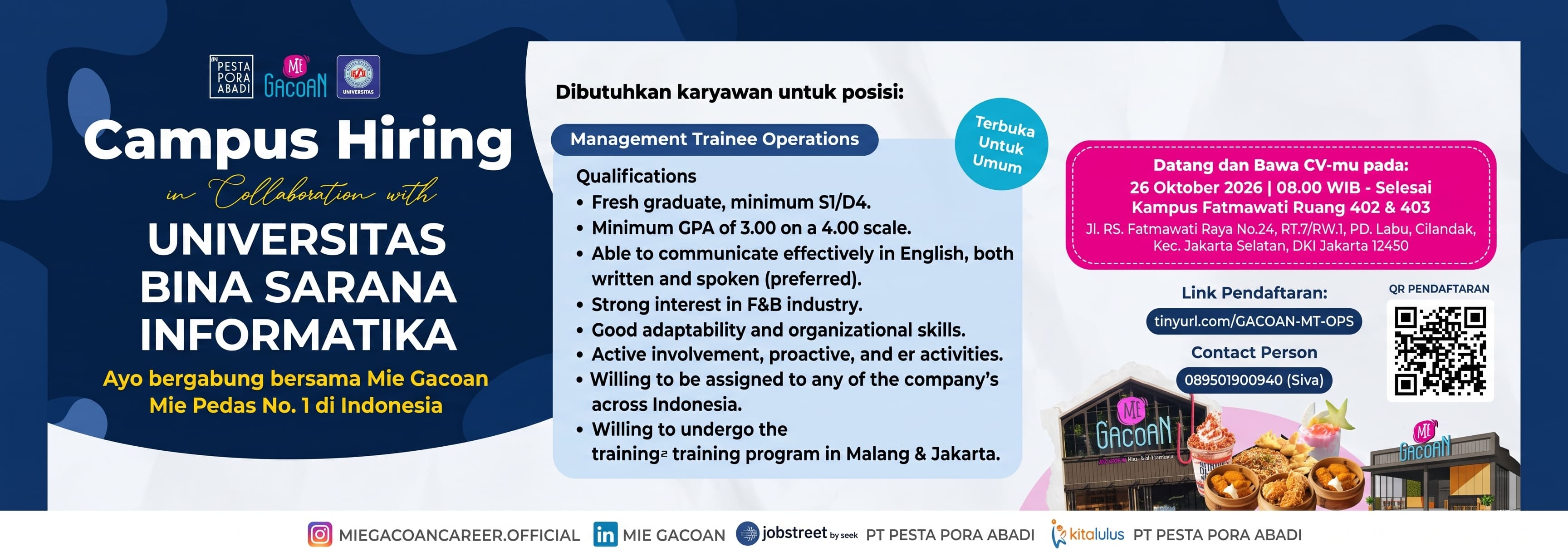 Campus Recruitment - MIE GACOAN