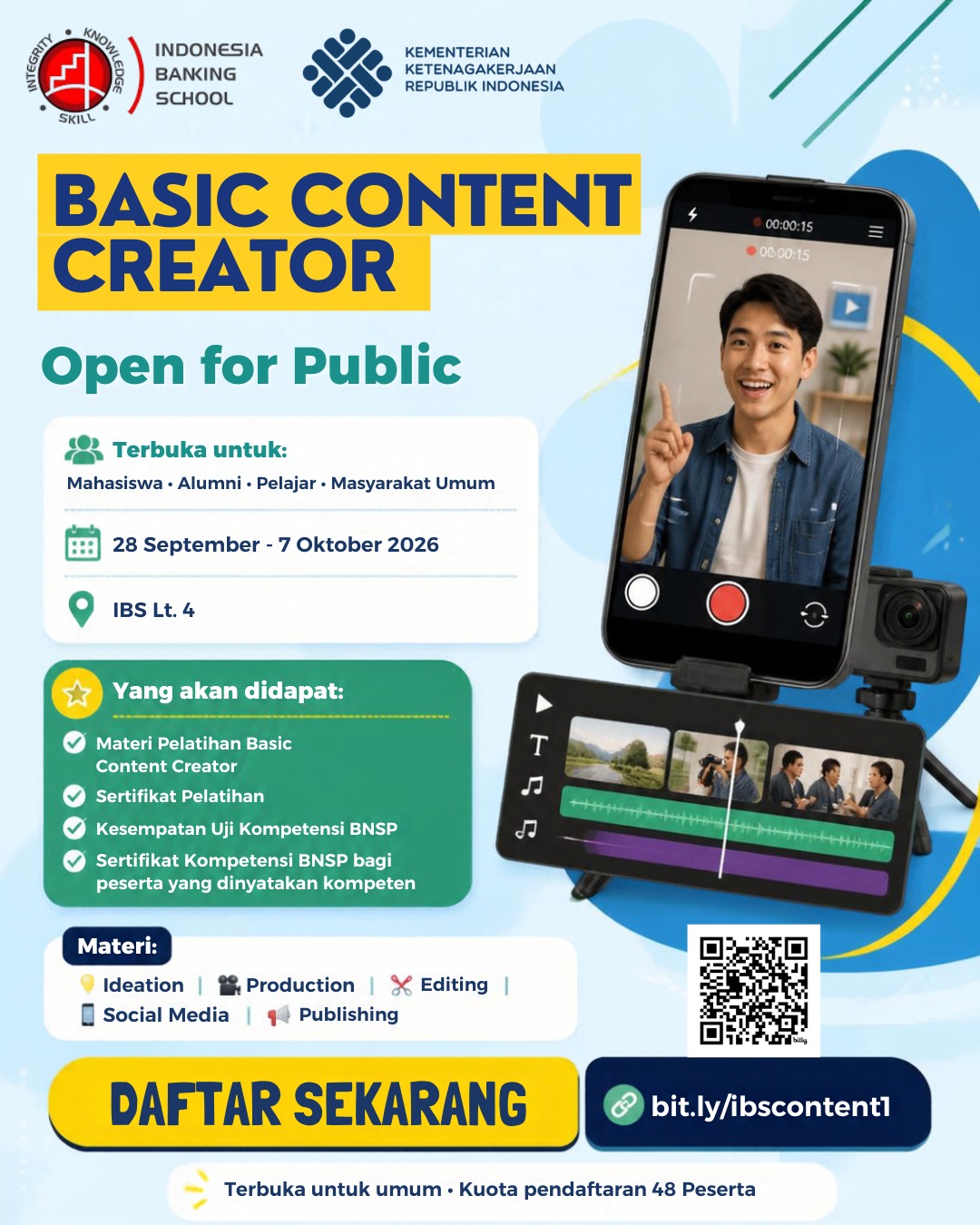 PELATIHAN BASIC CONTENT CREATOR