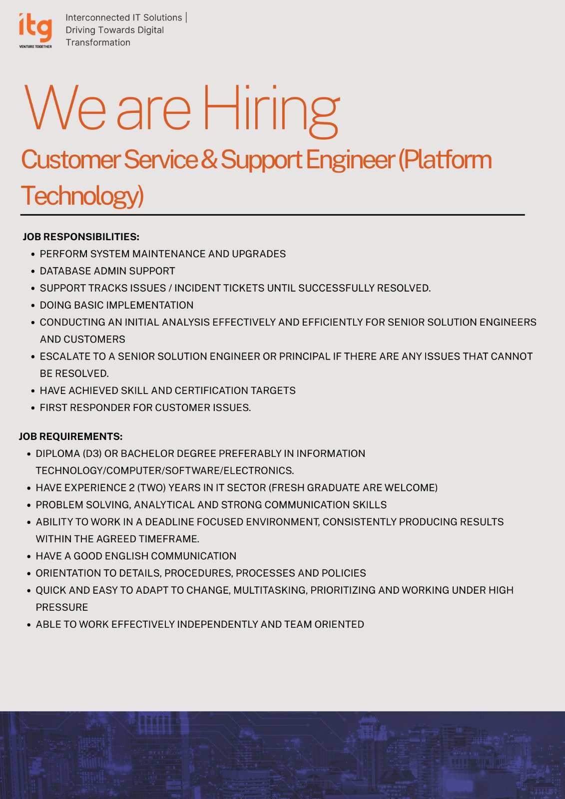 CS & Support Engineer