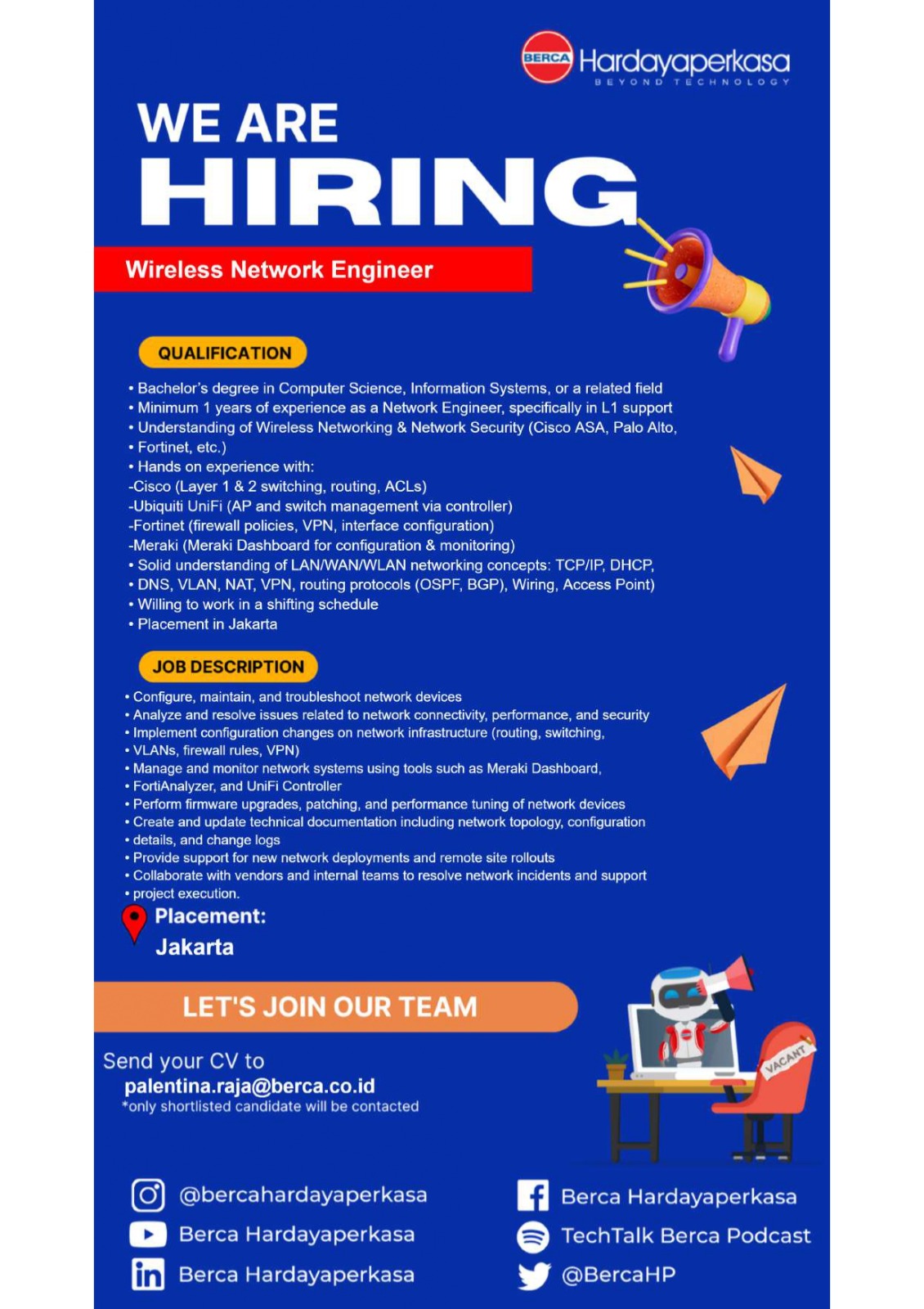 Wireless Network Engineer