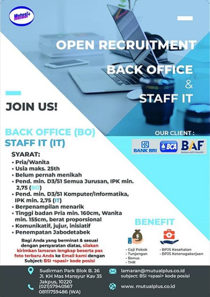 Back Office, Staff IT