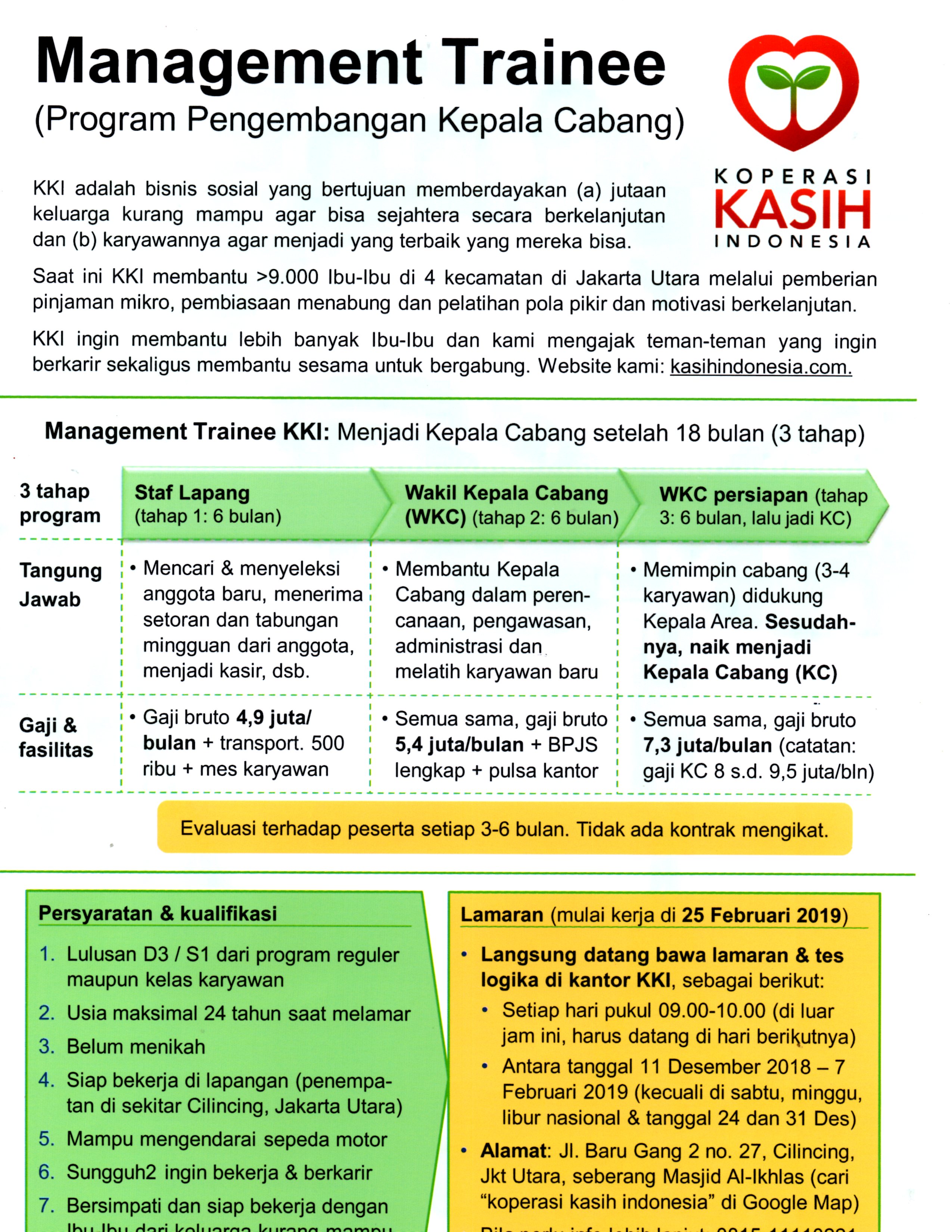 Management Trainee
