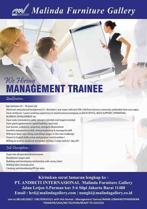 Management Trainee