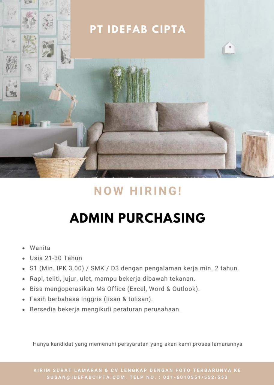 Admin Purchasing