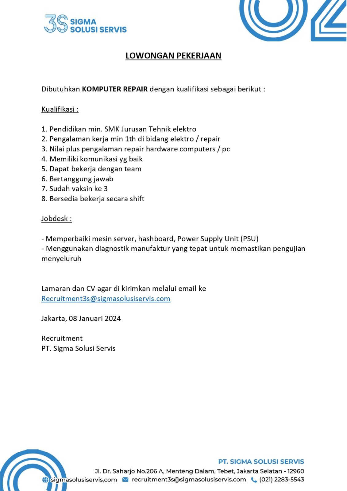 Teknisi Komputer
