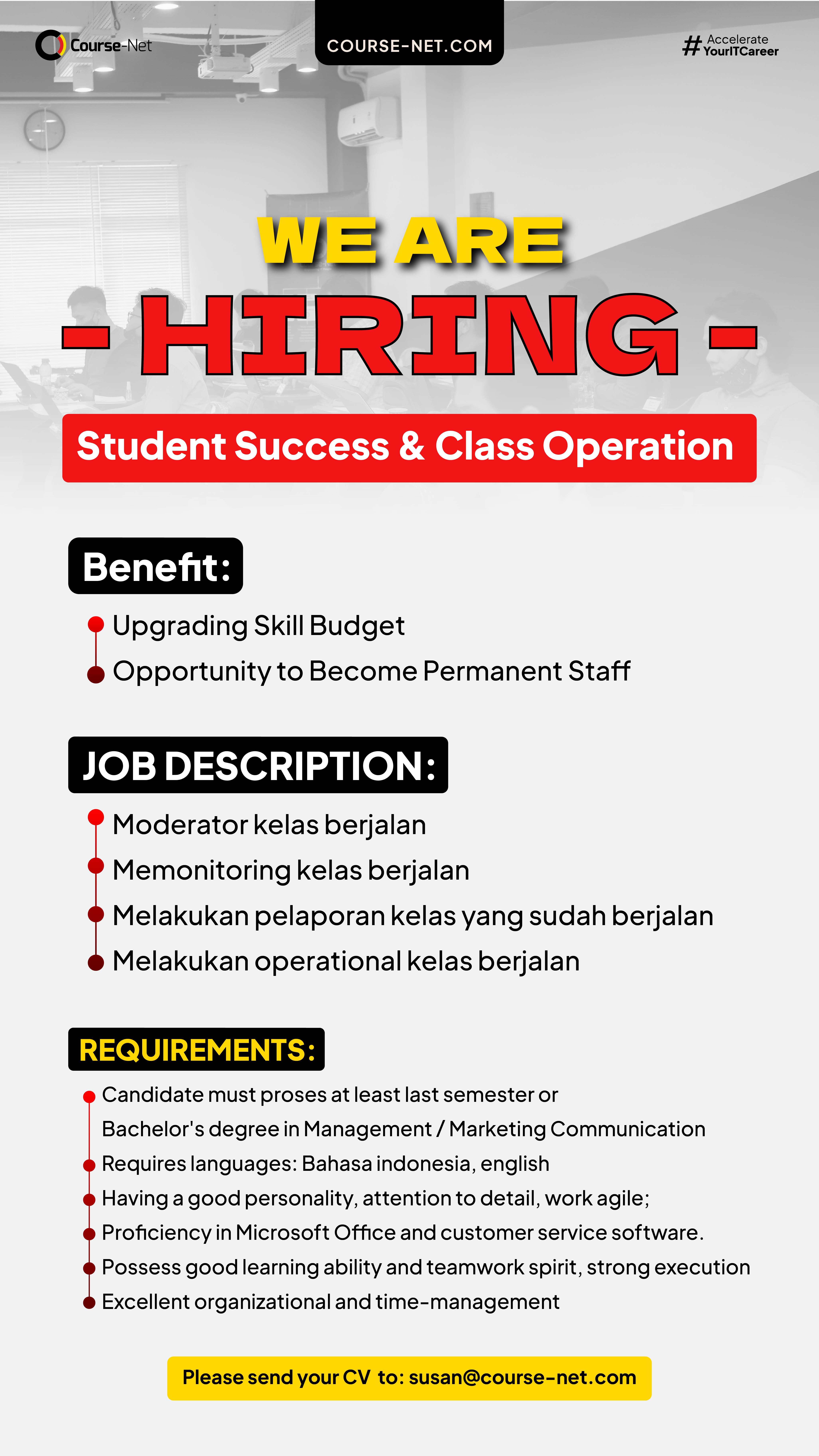 Student Success & Operator